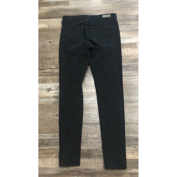 AG Adriano Goldschmeid The Farrash Skinny Womens 28R Dark Wash Blue Jeans 28x31 - Picture 2 of 8